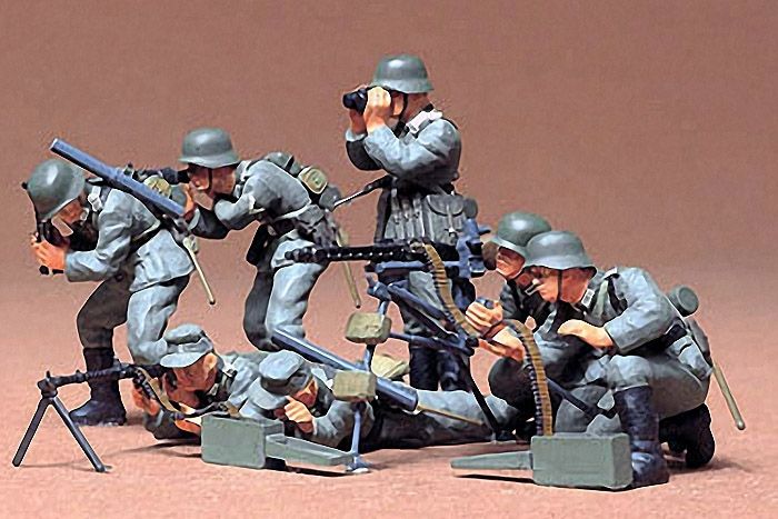Tamiya 1/35 German Machine Gun Troops