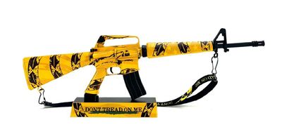 GoatGuns M16A1 Dont Tread Metal Diecast Kit Black/Yellow