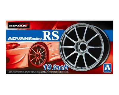 Aoshima 1/24 Advan Racing RS 19in Wheel Set