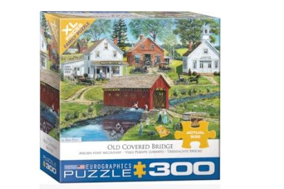 Eurographics Old Covered Bridge 300 piece