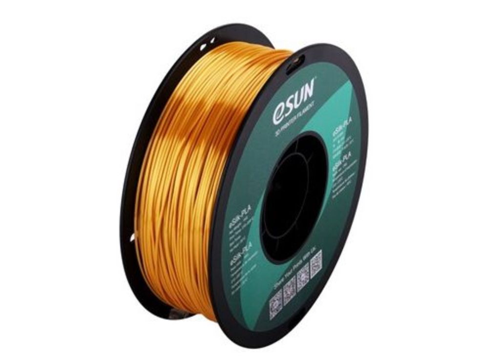 eSun PLA-SILK Filament (1kg), Color: Gold
