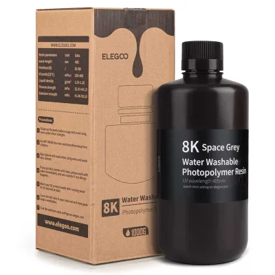 ELEGOO 8K Water Washable Resin (1kg)