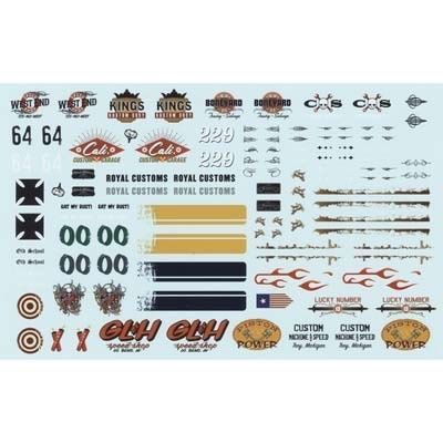 Decals, Transfers, Replacement Parts