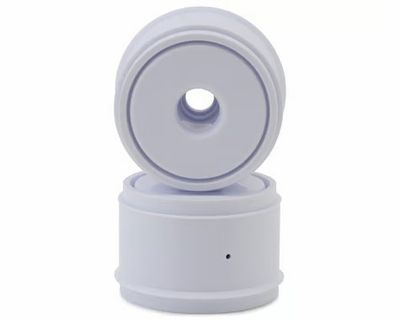 Exotek F1 Front Disk Wheels White 2pc