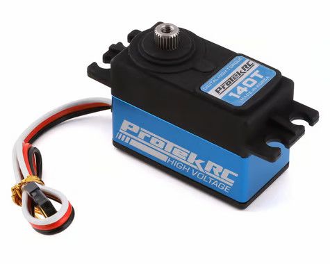 ProTek RC 140T Low Profile High Torque Metal Gear Servo