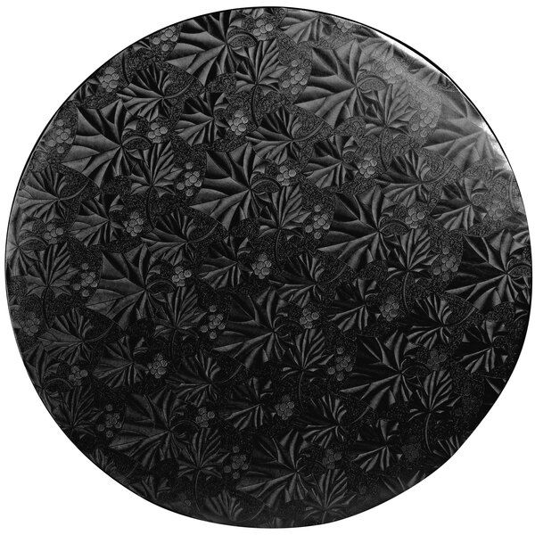 Enjay 12x0.5in Black Drum Board Round