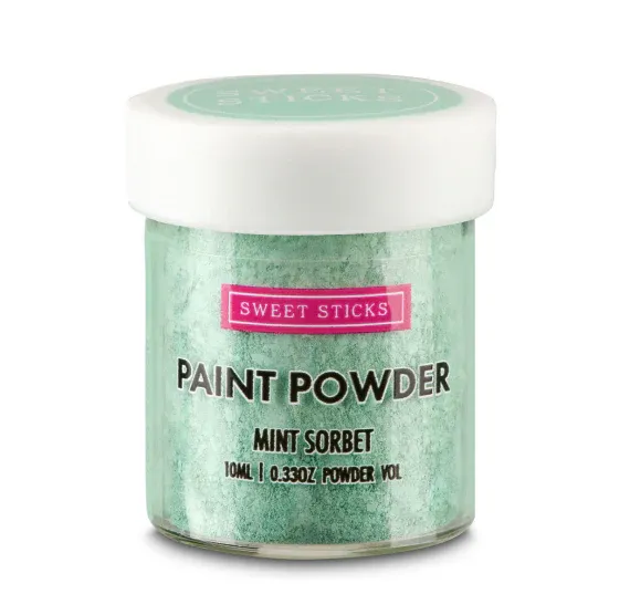 Sweet Sticks Edible Mint Sorbet Paint Powder 4g