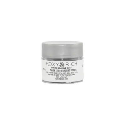 Roxy &amp; Rich Dark Silver Hybrid Sparkle Dust 2.5g
