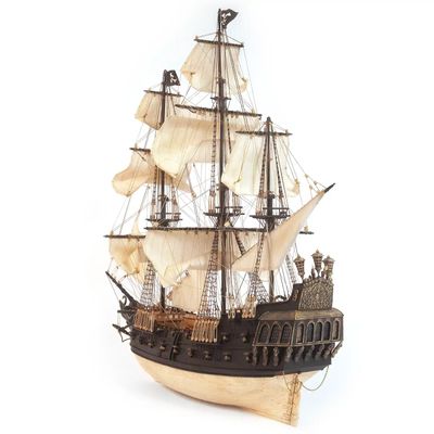 Ocio OcCre Black Swan Pirate ship