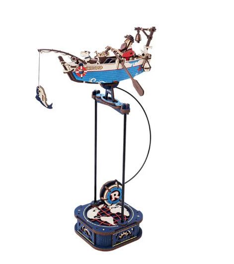 Robotime Ocean Fisher Scale Model Vehicle
