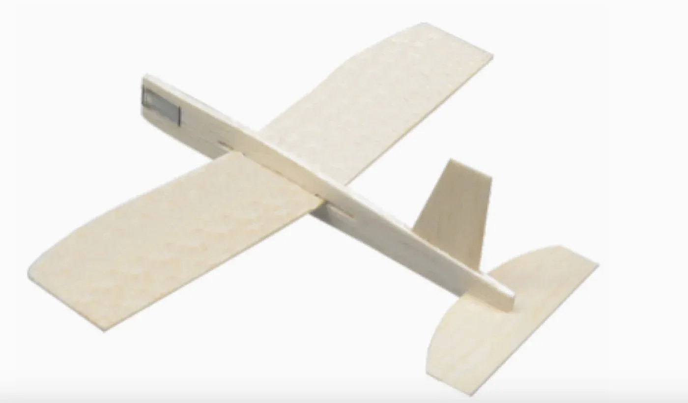 Aero Motion 8in Balsa Wood Glider