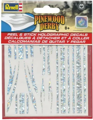 Revell Bsa Pwd Peel &amp; Stick Hologram Decal Stripes