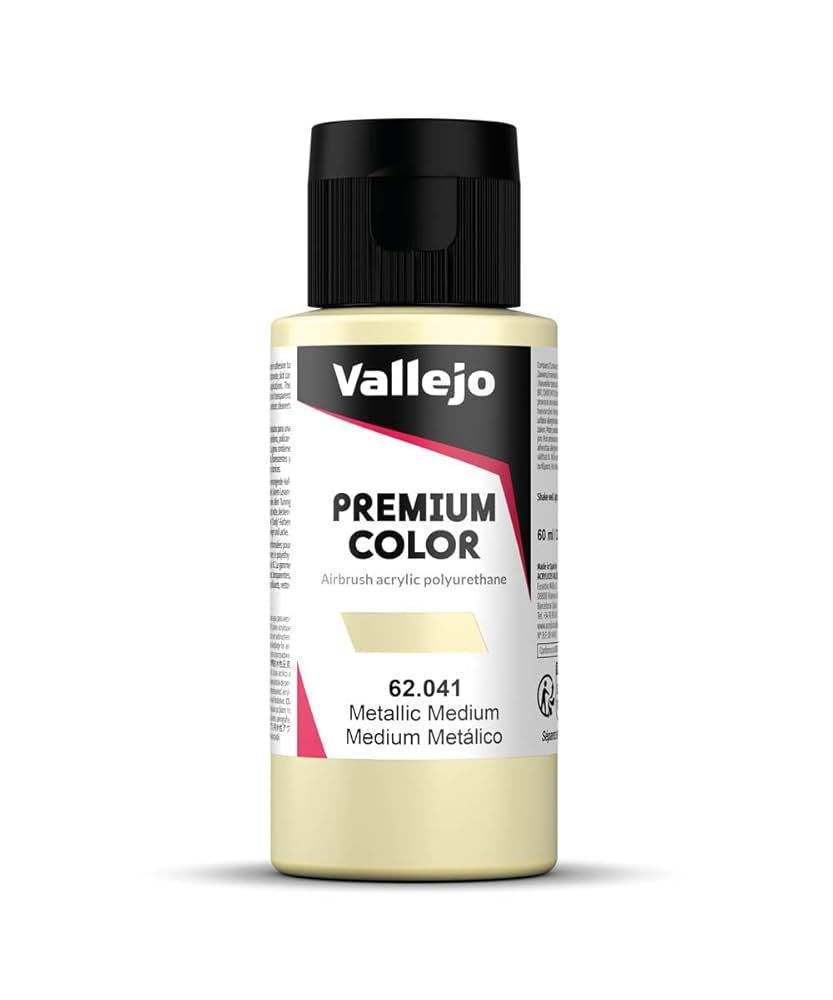 Vallejo Metallic Medium Premium Color 60ml