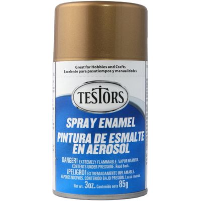 Testors Gold Metallic Flake Spray 3oz