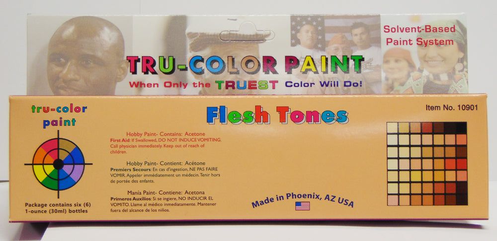 Tru Color Flesh Tones Paint Set