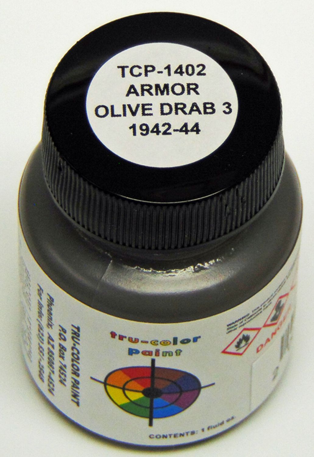 Tru Color Olive Drab Armour Paint Set