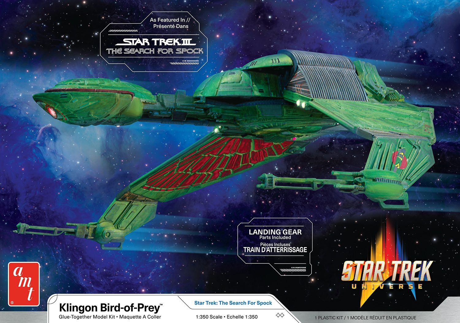 AMT\ERTL 1/350 Star Trek Klingon Bird Of Prey