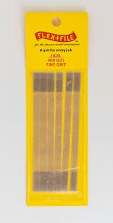Flex-I-File Refill Tapes Fine 400 Grit 5pc