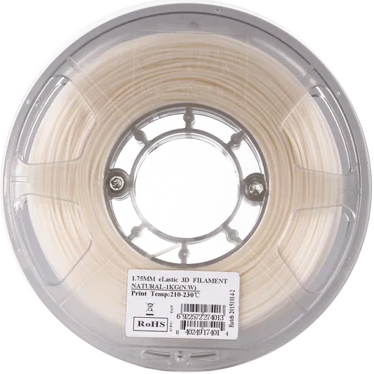 eSun eLastic TPE Filament, Natural (1kg)