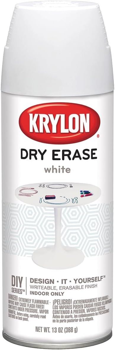 Krylon CLEAR DRY ERASE BOARD SPRAY 11.5OZ