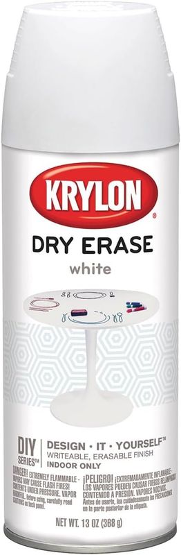 Krylon CLEAR DRY ERASE BOARD SPRAY 11.5OZ