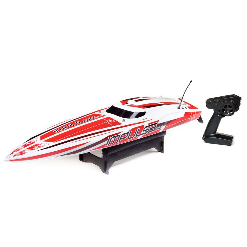 Pro Boat Impulse 32&quot; 6S BL RTR V-Hull w/SMART White/Red