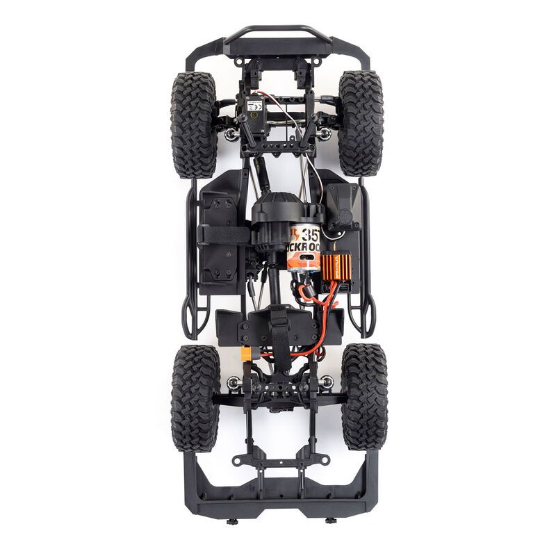 Axial 1/10 SCX10 III Base Camp 4X4 RTR Brushed Rock Crawler White