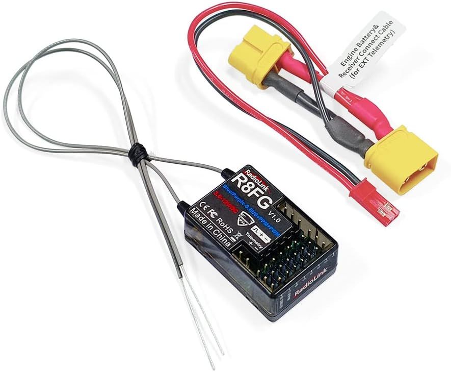 RadioLink R8FG Receiver and Voltage