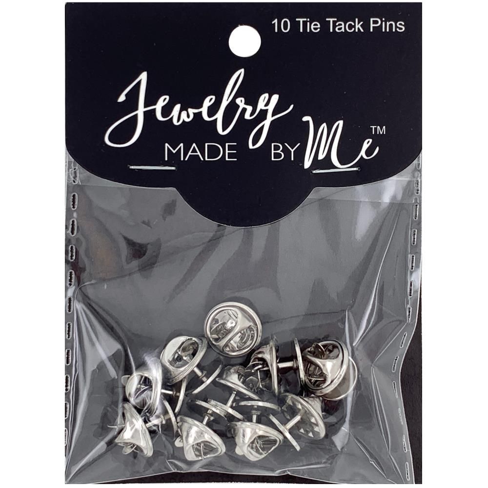 Jewelry Made By Me Tie Tack Pin Back 10/Pkg