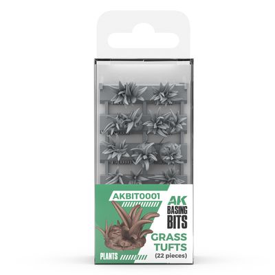 AK Interactive Grass Tufts Basing Bits 22pc