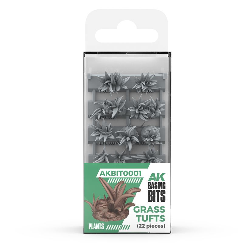 AK Interactive Grass Tufts Basing Bits 22pc
