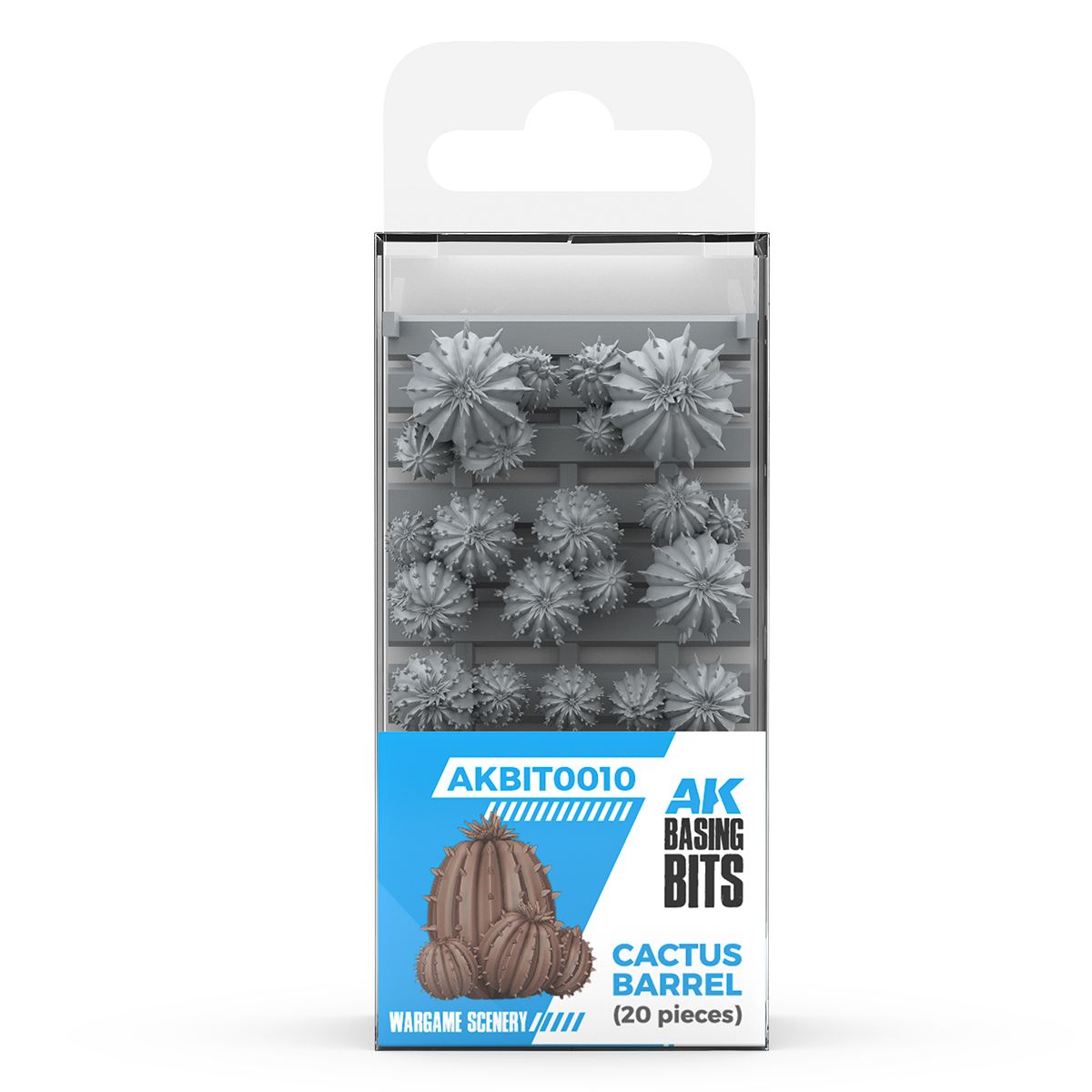 AK Interactive Cactus Barrel Basing Bits 20pc