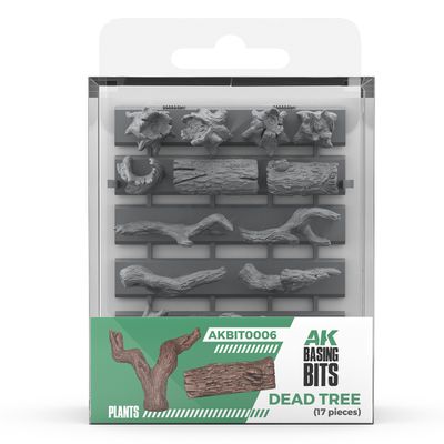 AK Interactive Dead Tree Basing Basing Bits 17pc
