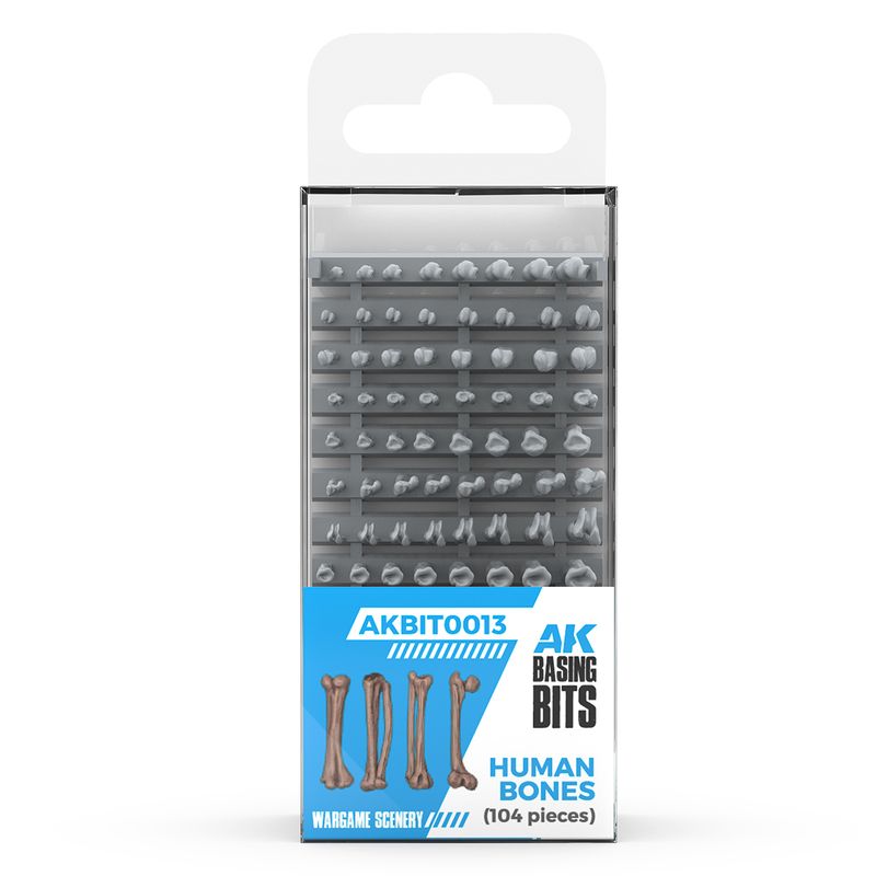 AK Interactive Human Bones Basing Bits 120pc