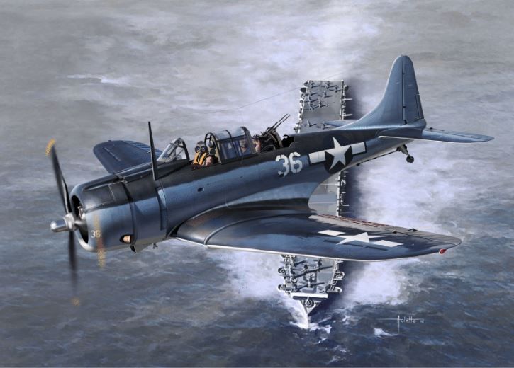 Academy 1/48 USN SBD-5 Battle of the Philippine Sea