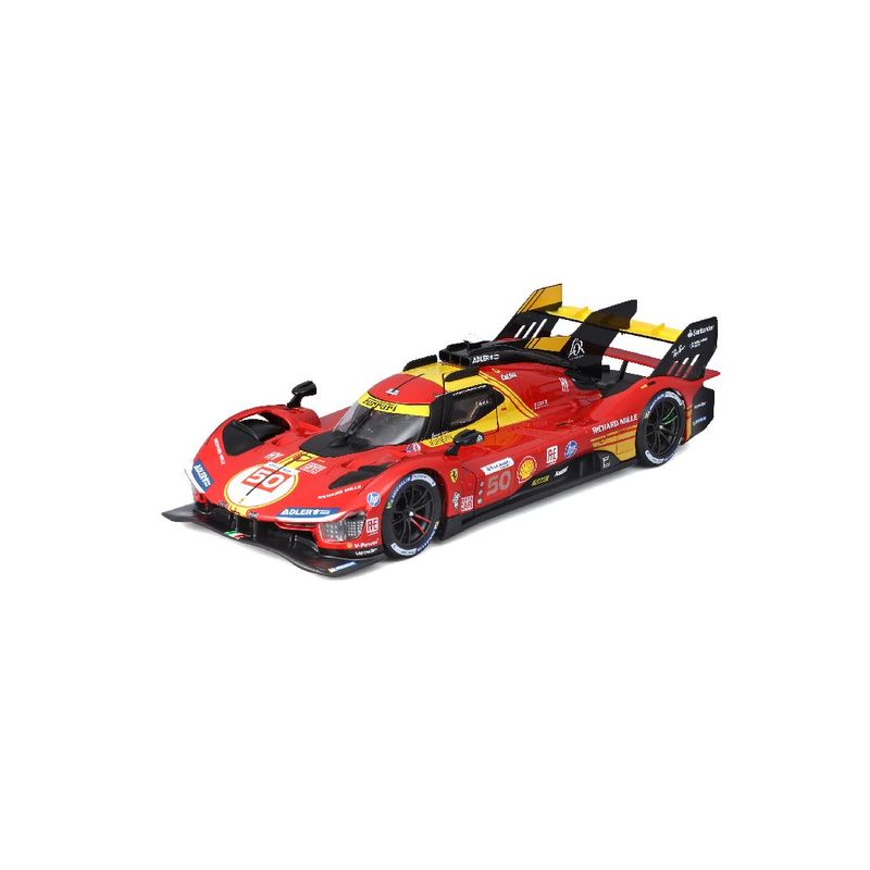 Bburago 1/24 2024 Racing Ferrari 499P 24HLM Red #50