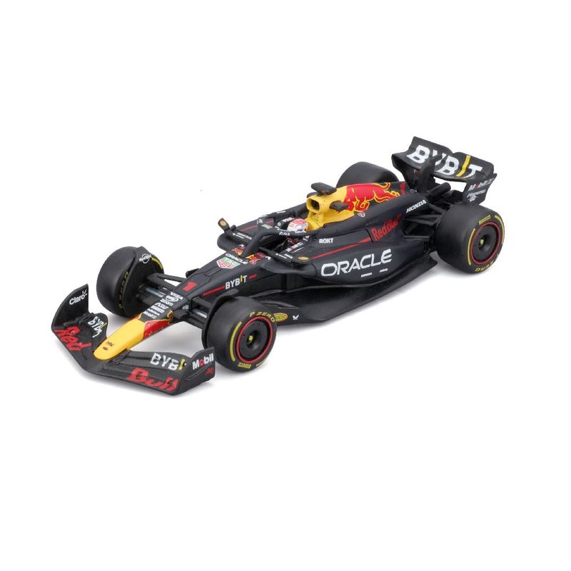 Bburago 1/43 2024 Race Formula Oracle Red Bull RB20 with Helmet Verstappen #1