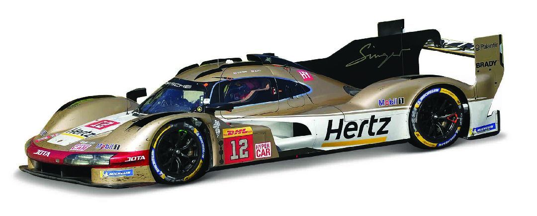 Bburago 1/43 Race 2024 Porsche 963 Hertz Team Jota #12