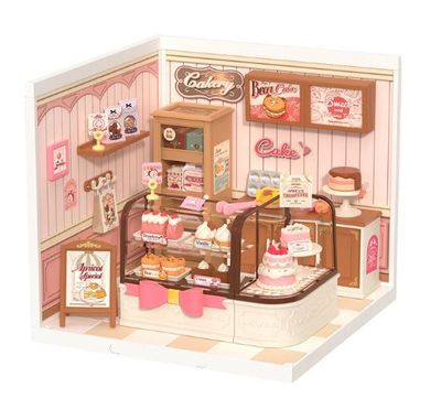 Robotime Rolife Tasty Cake Shop DIY Plastic Miniature House