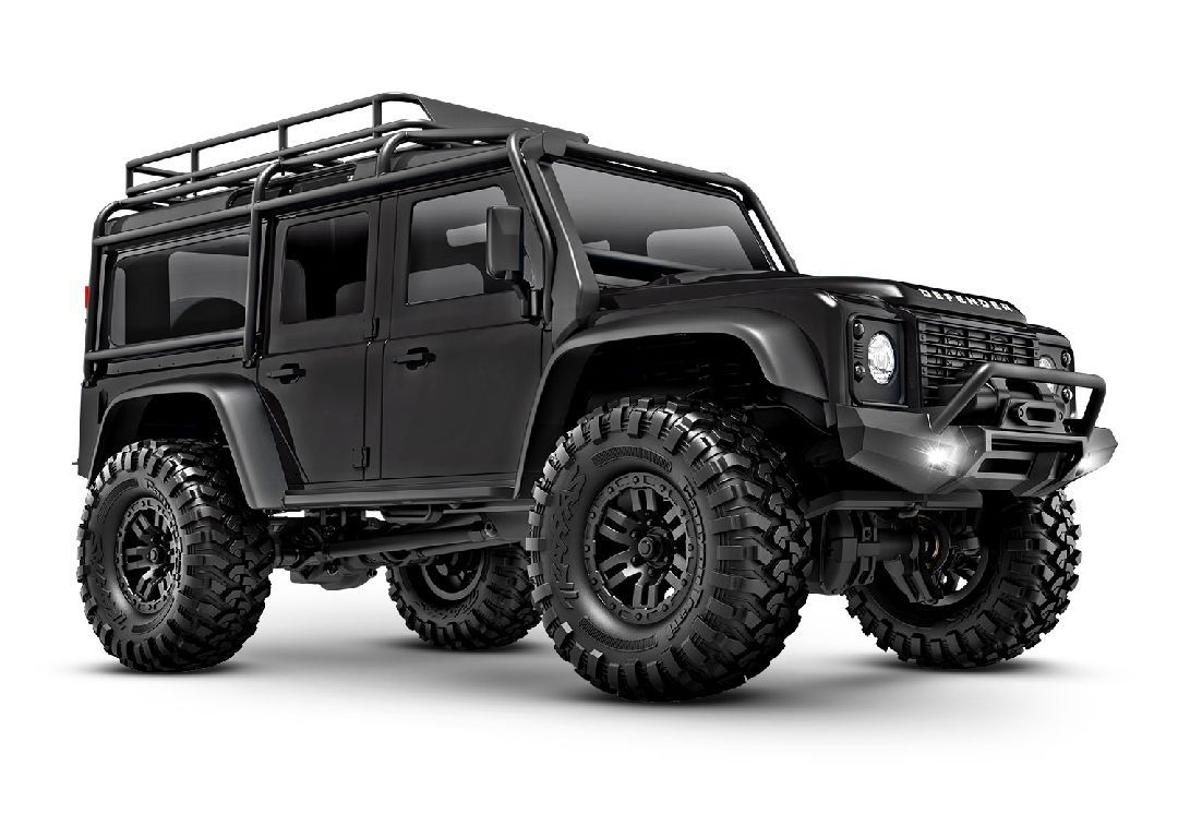 Traxxas TRX-4M Land Rover Defender 1/18 RTR 4X4 Trail Truck, Black