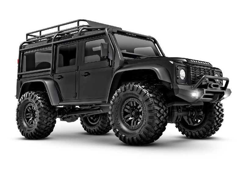 Traxxas TRX-4M Land Rover Defender 1/18 RTR 4X4 Trail Truck, Black