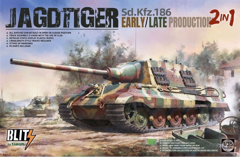 1/35 Sd.Kfz.186 Jagdtiger Early/Late