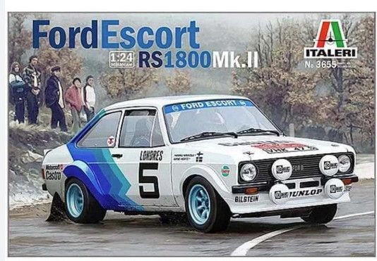Italeri 1/24 Ford Escort Mk.II