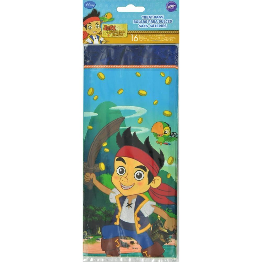 Treat Bags 16pkg - Jake the Pirate