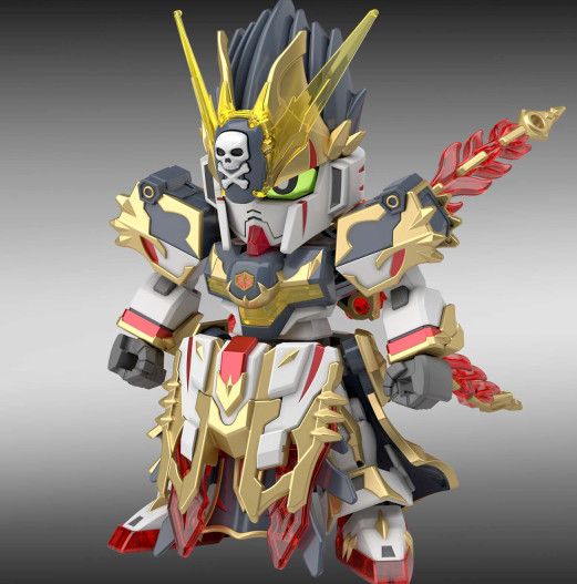 Bandai SD Sangoku Soketsuden Gan Ning Crossbone Gundam