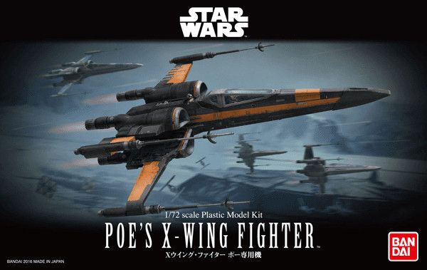 Bandai 1/72 Star Wars Poe&#39;s X-Wing Fighter