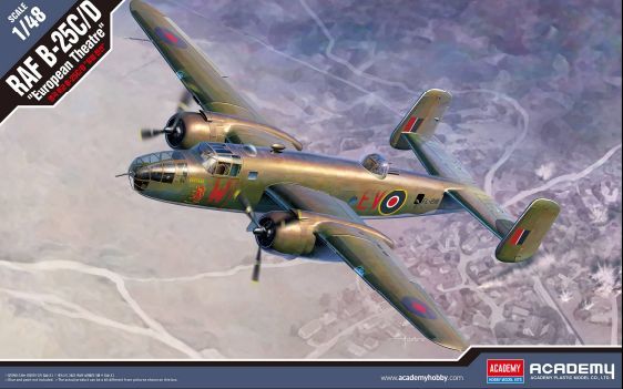 Academy 1/48 RAF B-25C/D European Theatre