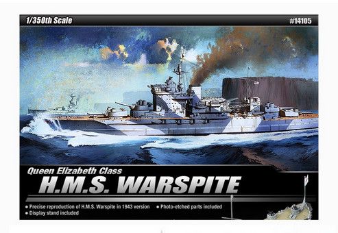 Academy 1/350 Queen Elizabeth HMS Warspite