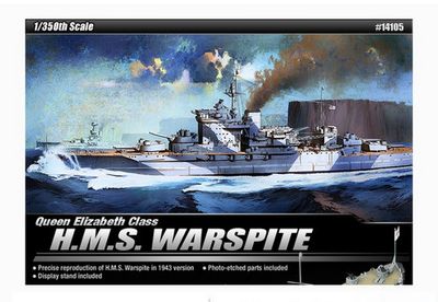 Academy 1/350 Queen Elizabeth HMS Warspite