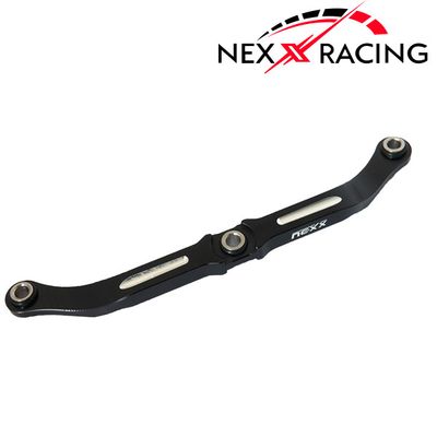 Nexx Racing CNC Alu Front Steering Link for TRX-4M-Black